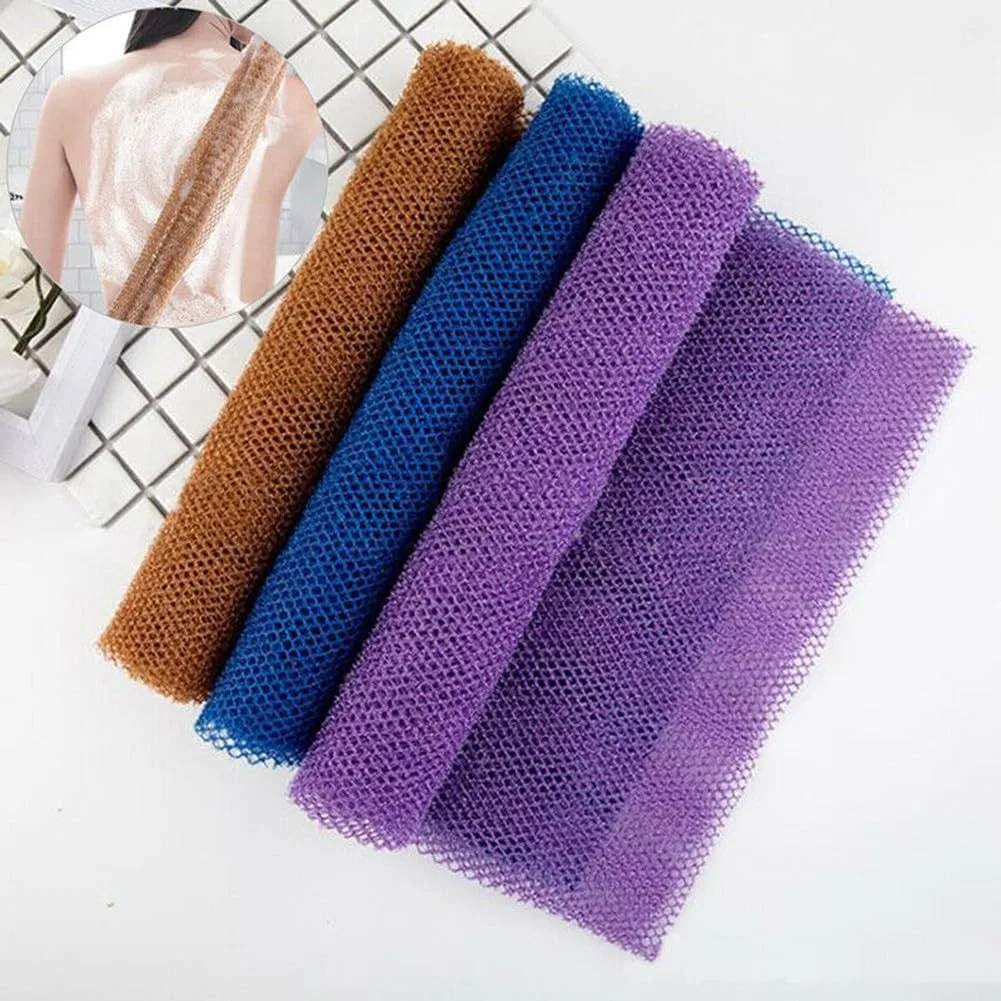 Мочалка для тела African Net, ZYWUOY, 65x20 см, Purple — фото 4