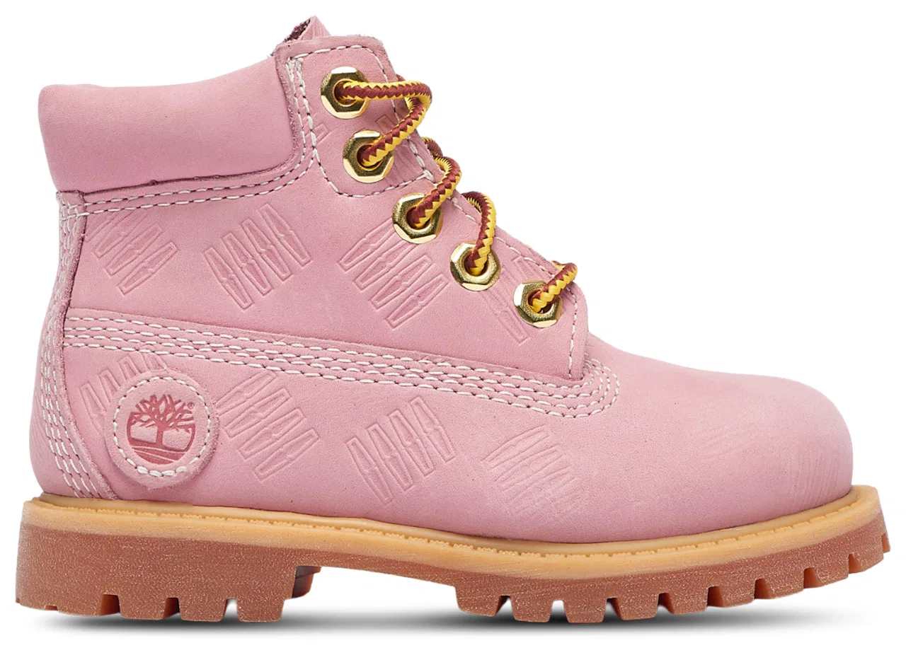 Сапоги для девочек Premium 6" Waterproof Timberland, розовый