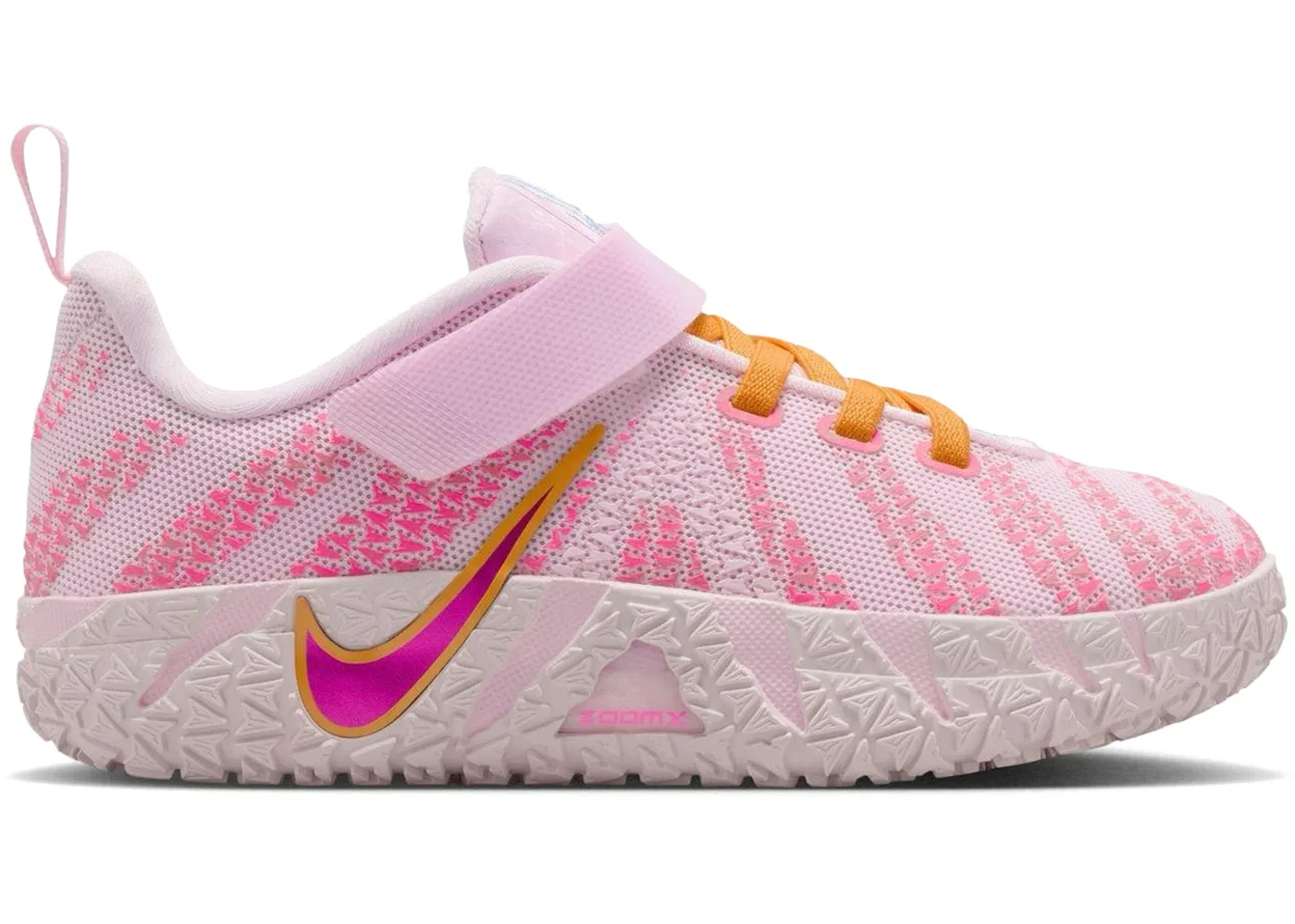 Детские кроссовки для мальчиков Nike Ja 3, Pink Foam/Hyper Pink/Silt Red/Sundial