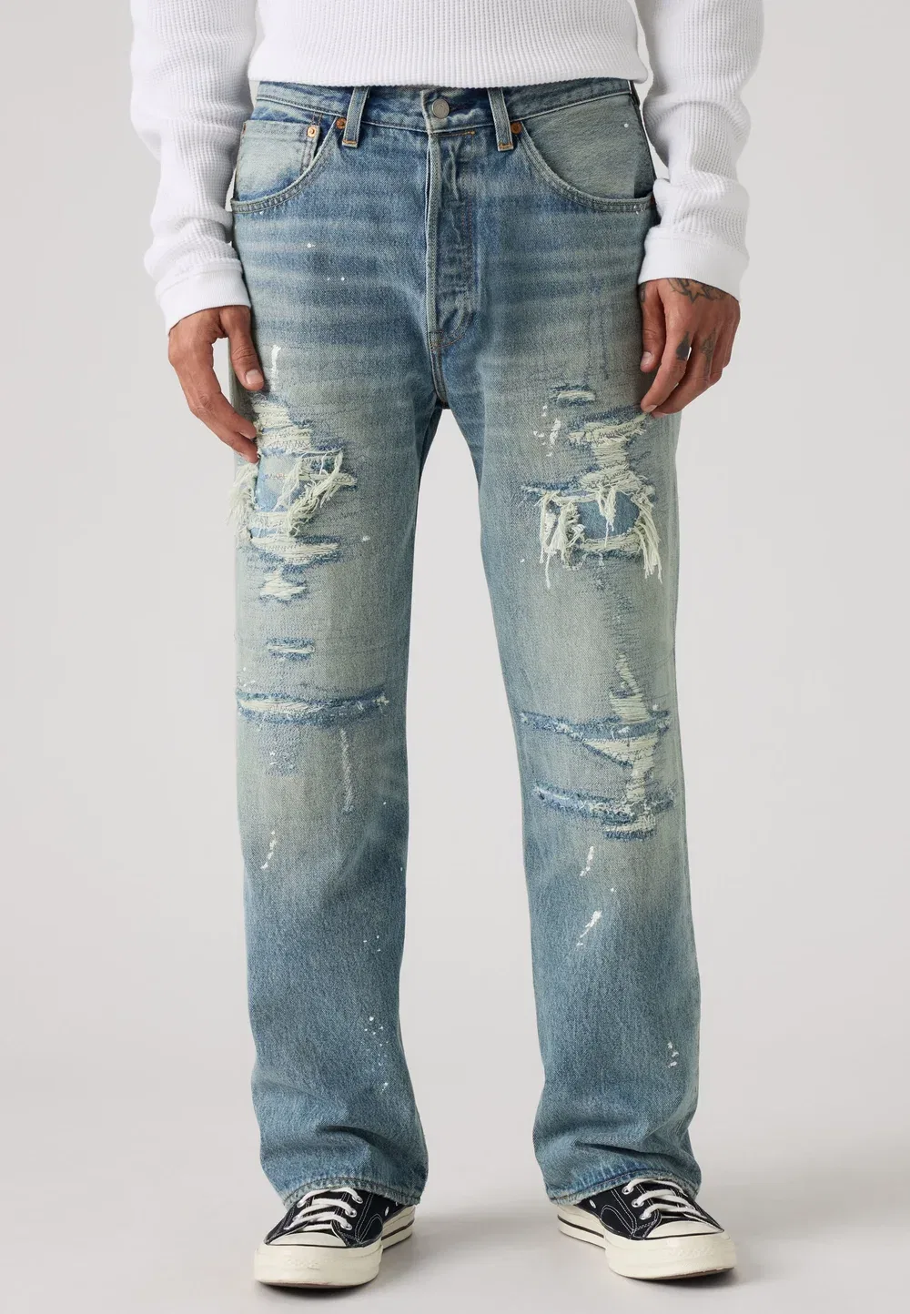 501 свободные - свободные джинсы Levi'S, Larkspur Painter