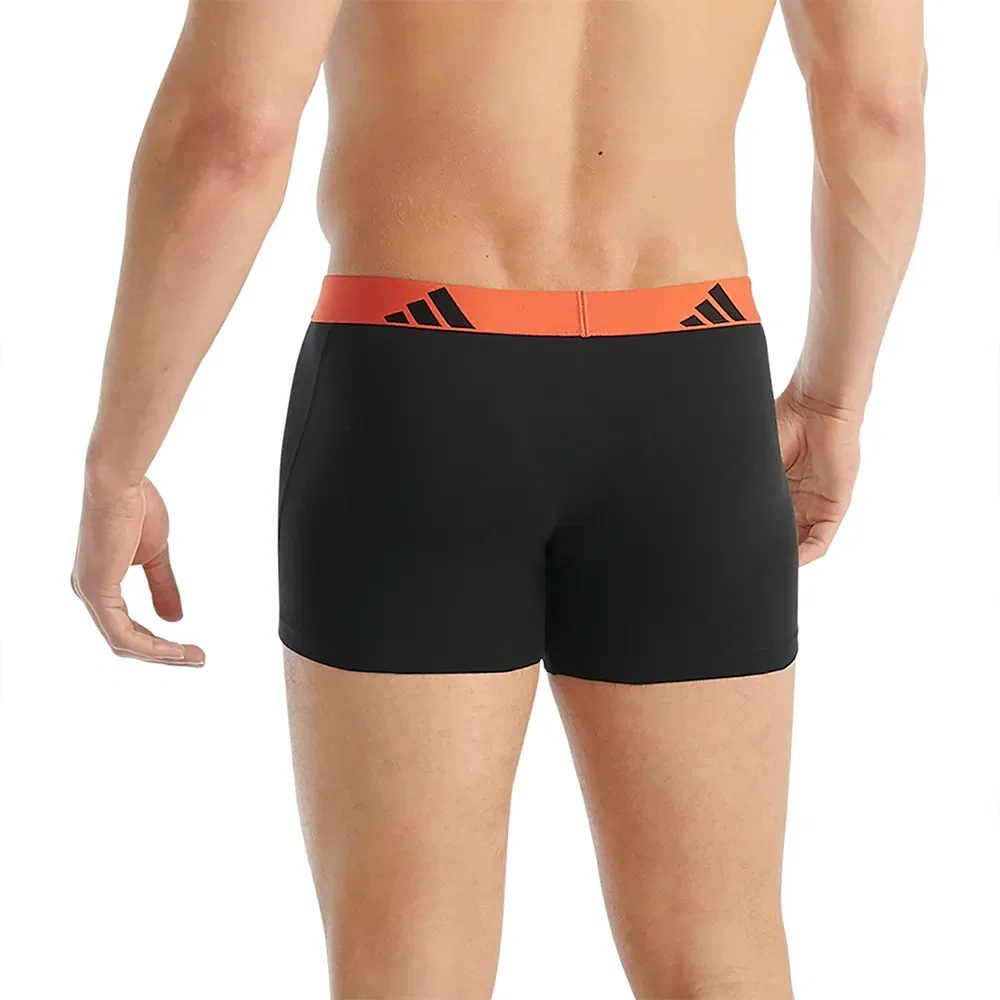 Комплект боксеров Active Flex Cotton из 2 штук Adidas, черный — фото 2