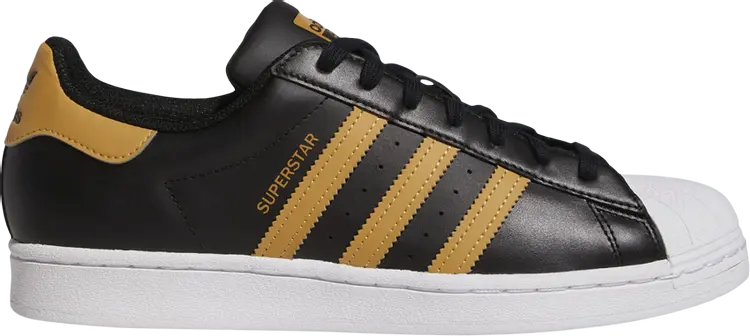 

Кроссовки Adidas Superstar 'Black Magic Beige', черный