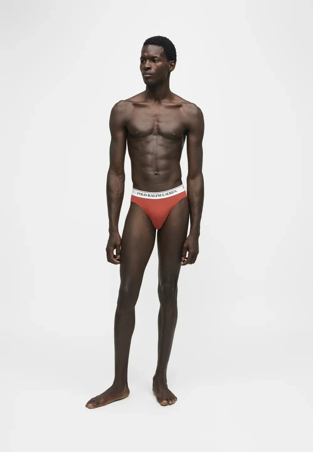 Комплект из 3 трусов Polo Ralph Lauren, White/Black/Chili Pepper