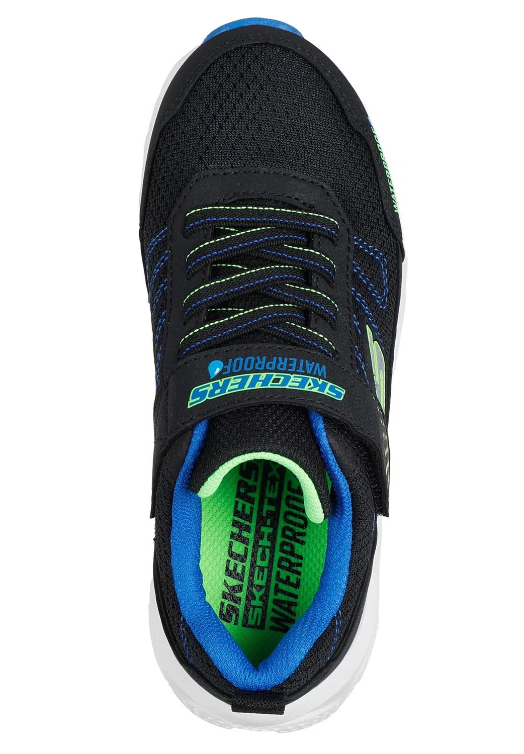 Детские кроссовки с водонепроницаемым верхом Elite Sport Tread - Aquavek Skechers, Schwarz Blau — фото 3
