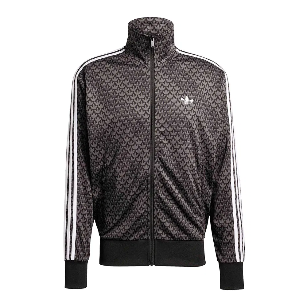 Мужской свитшот с принтом Firebird Loose Monogram Adidas Originals, Black — фото 3
