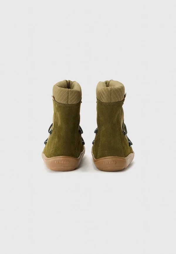 Зимние ботинки barefoot tex track wool Froddo, Olive — фото 3