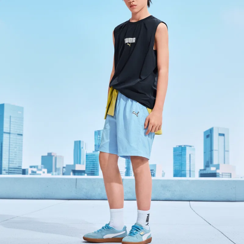 Детская футболка с круглым вырезом PUMA, Dark Blue 80802 — фото 4