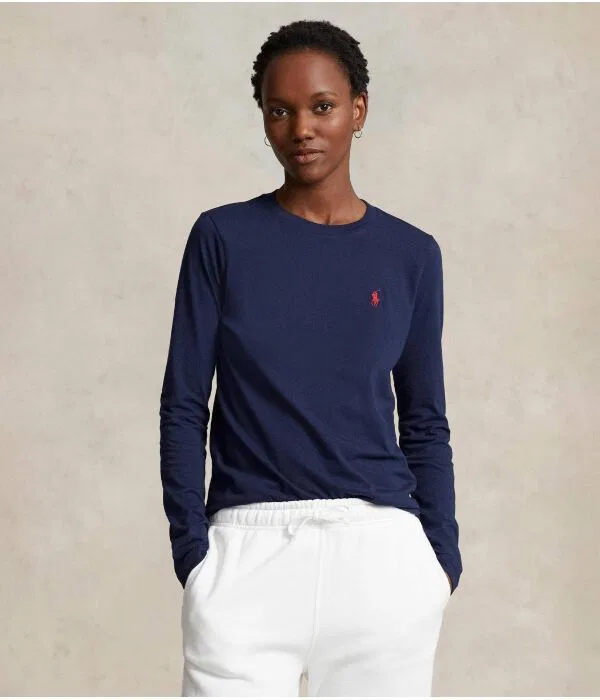 Женская рубашка с длинным рукавом Polo Ralph Lauren, Blu Marino