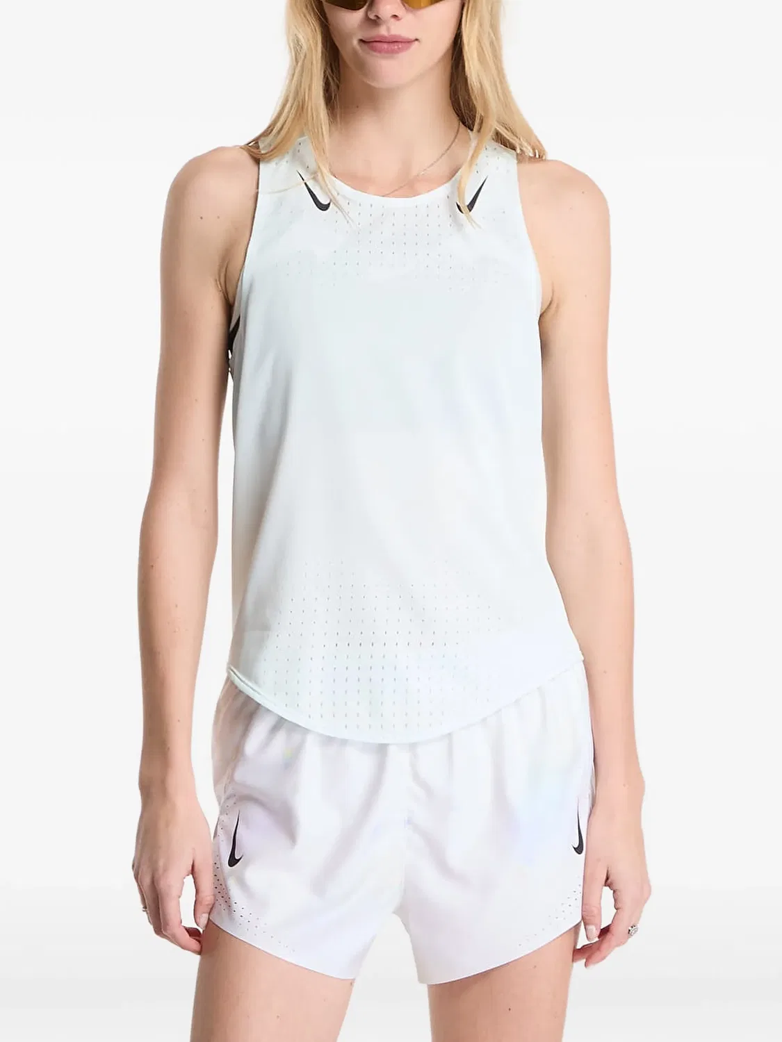 Топ AeroSwift Dri-FIT ADV Nike, зеленый