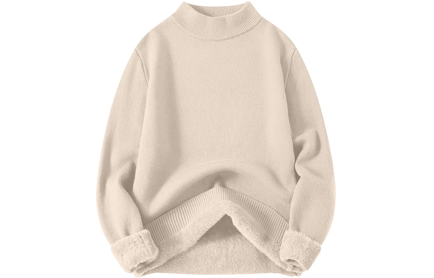 Детский свитер с высоким воротником BALENO, Beige