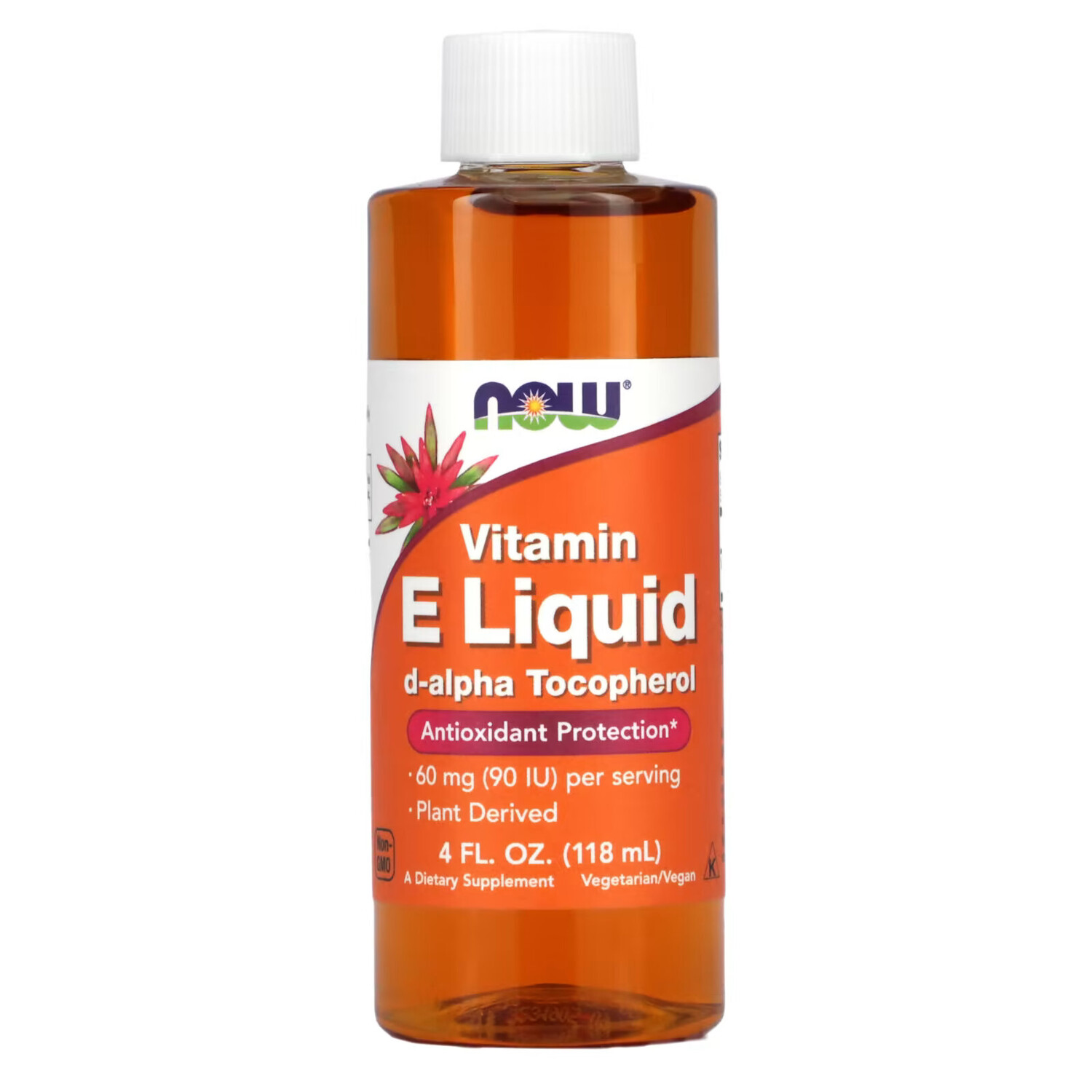 

NOW Foods, натуральный витамин E в жидкой форме, 120 мл