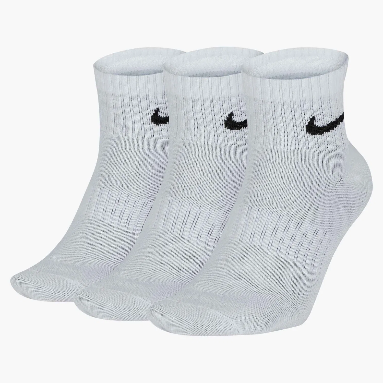 Мужские спортивные носки с влагоотводящей технологией Nike, White/Black