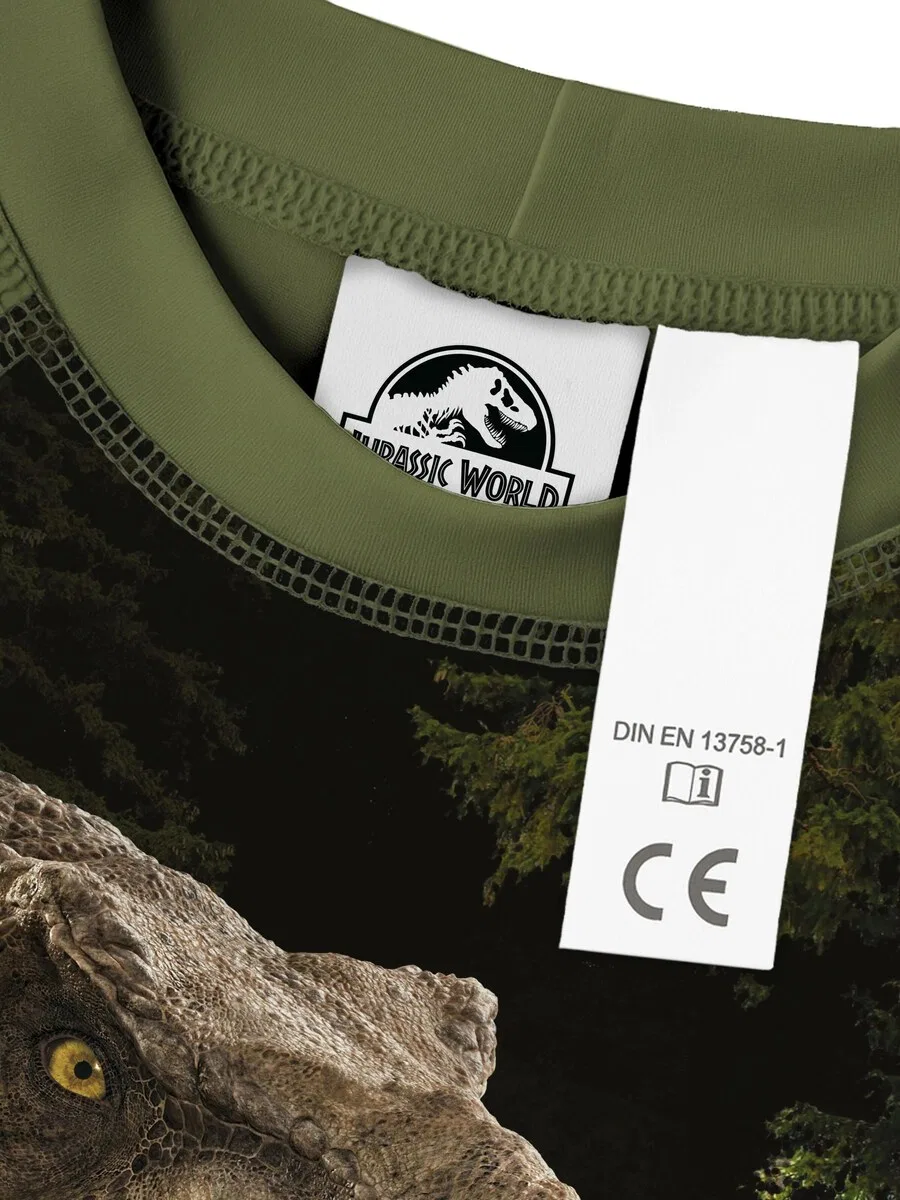 Спортивные купальники United Labels 'Jurassic World UV-Schutz 30' зеленого цвета — фото 3
