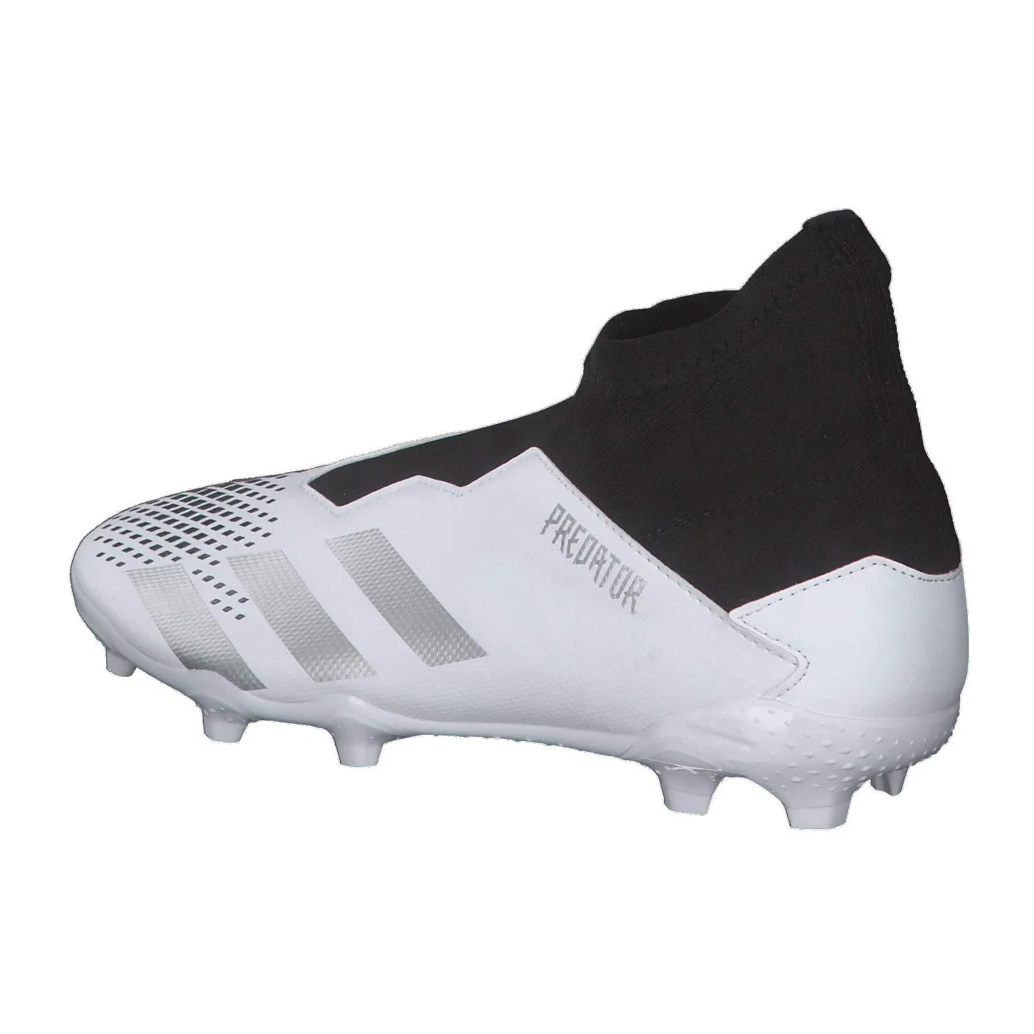 Детские бутсы для мальчиков с шипами Adidas, Predator 20.3 Fg, Cblack Ftwwht Grefiv — фото 3