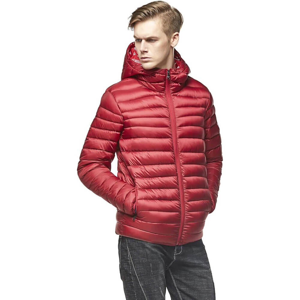 

Куртка Extreme Pop Mens Hooded Goose, темно-красный