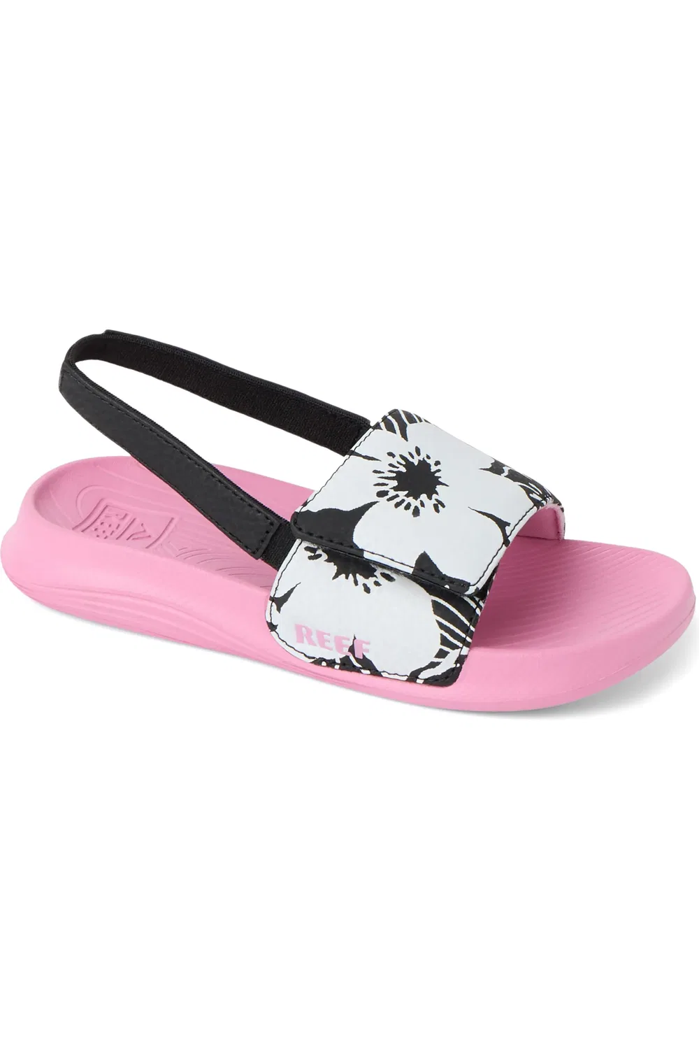 Сандалии детские регулируемые Little Salty Slingback Reef, черный/розовый