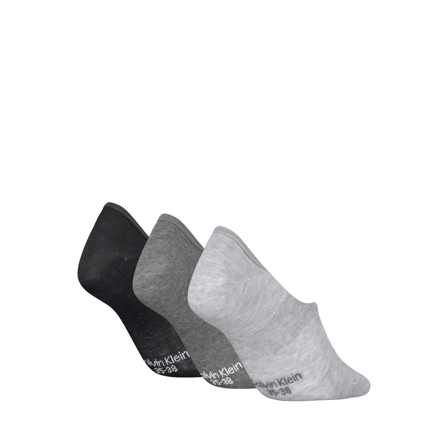 Женские следки Calvin Klein, Grey Melange — фото 2