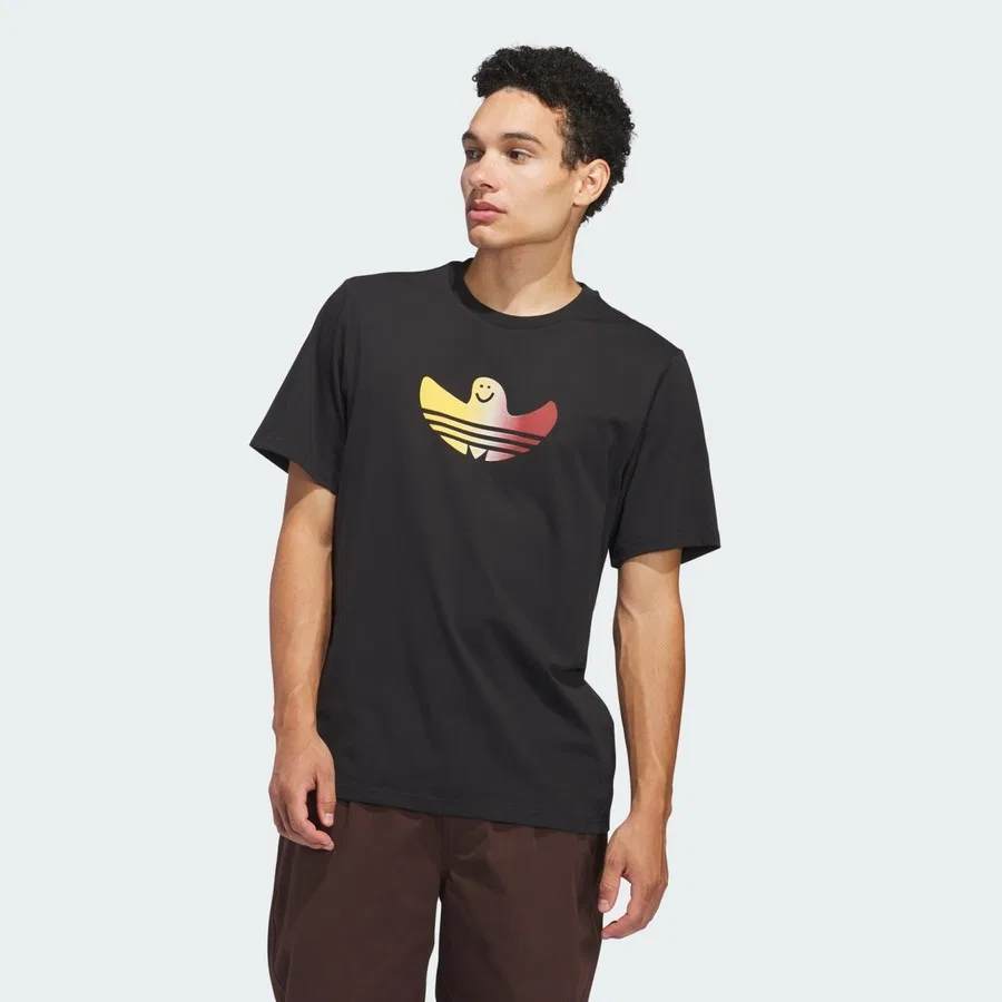 Футболка с принтом Shmoofoil Fill Tee adidas, Белый — фото 2
