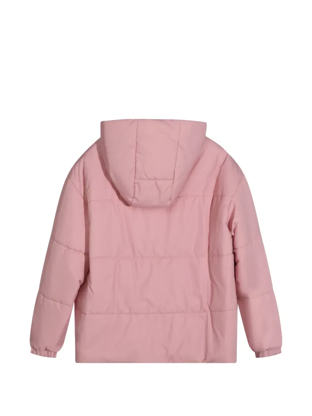 Пальто на подкладке с нашивкой-логотипом FENDI KIDS, розовый — фото 2