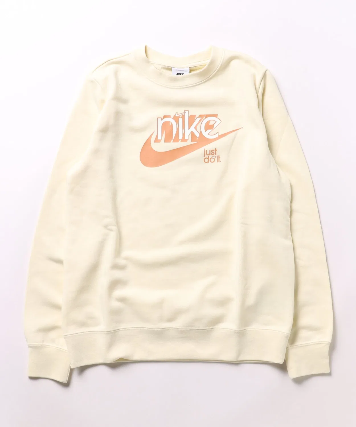 Женская футболка с длинным рукавомClub Fleece NIKE, Белый