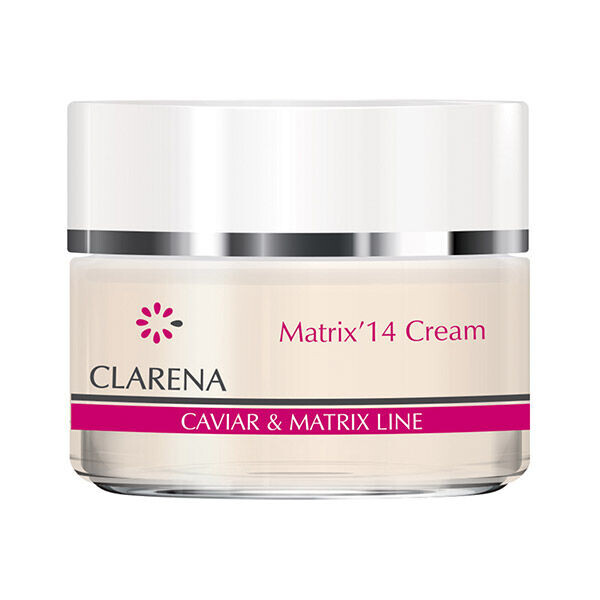 

Clarena Caviar Matrix Line крем для лица, активирующий 14 генов молодости, 50 мл