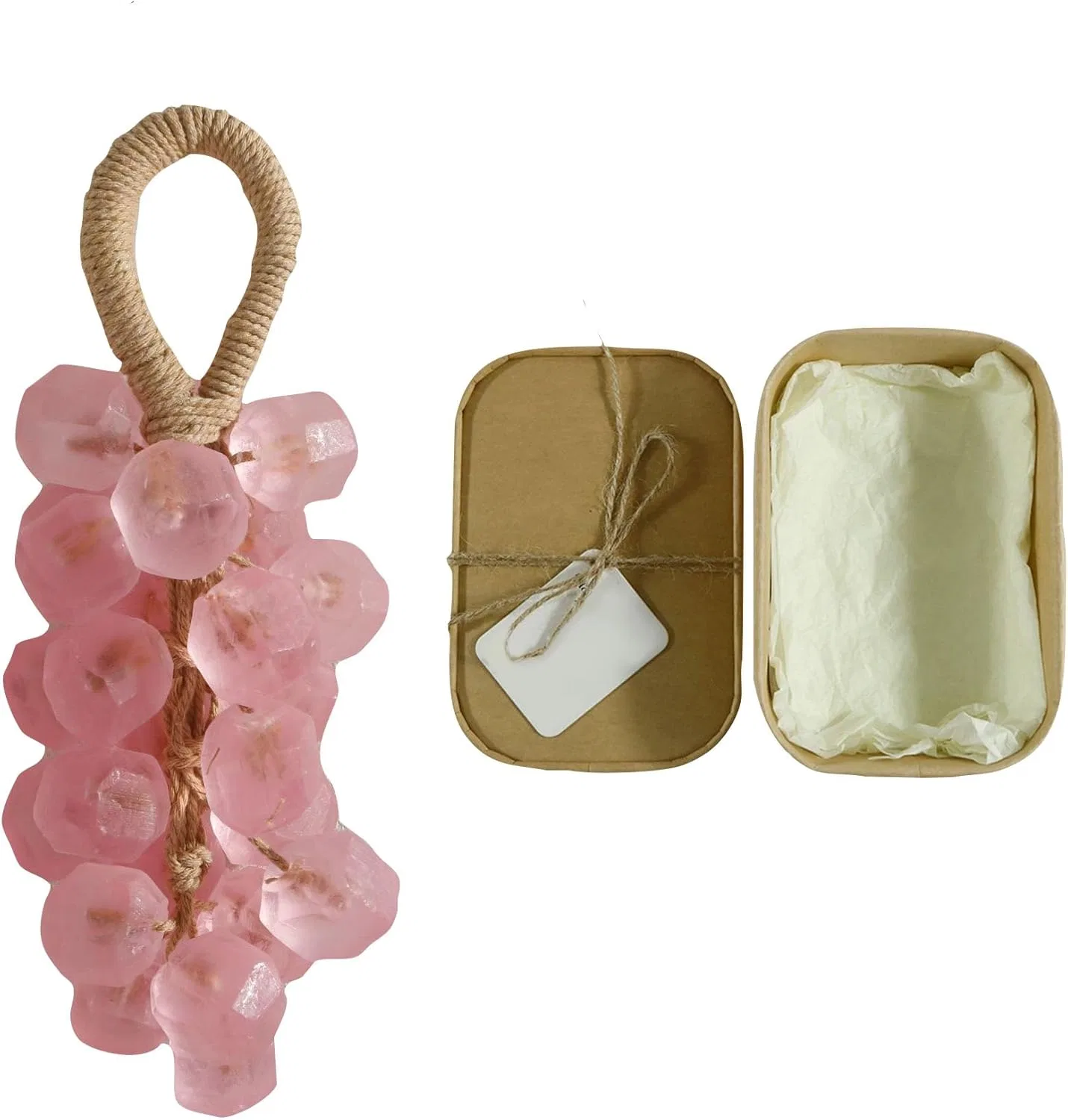 Мыло ручной работы Crystal Grape, ароматизированное, Rose Gold Generisch