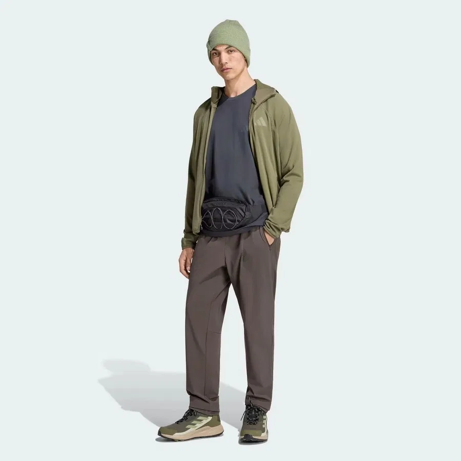 Спортивные штаны Terrex Multi Essentials Stretch TS adidas, Зеленый — фото 4