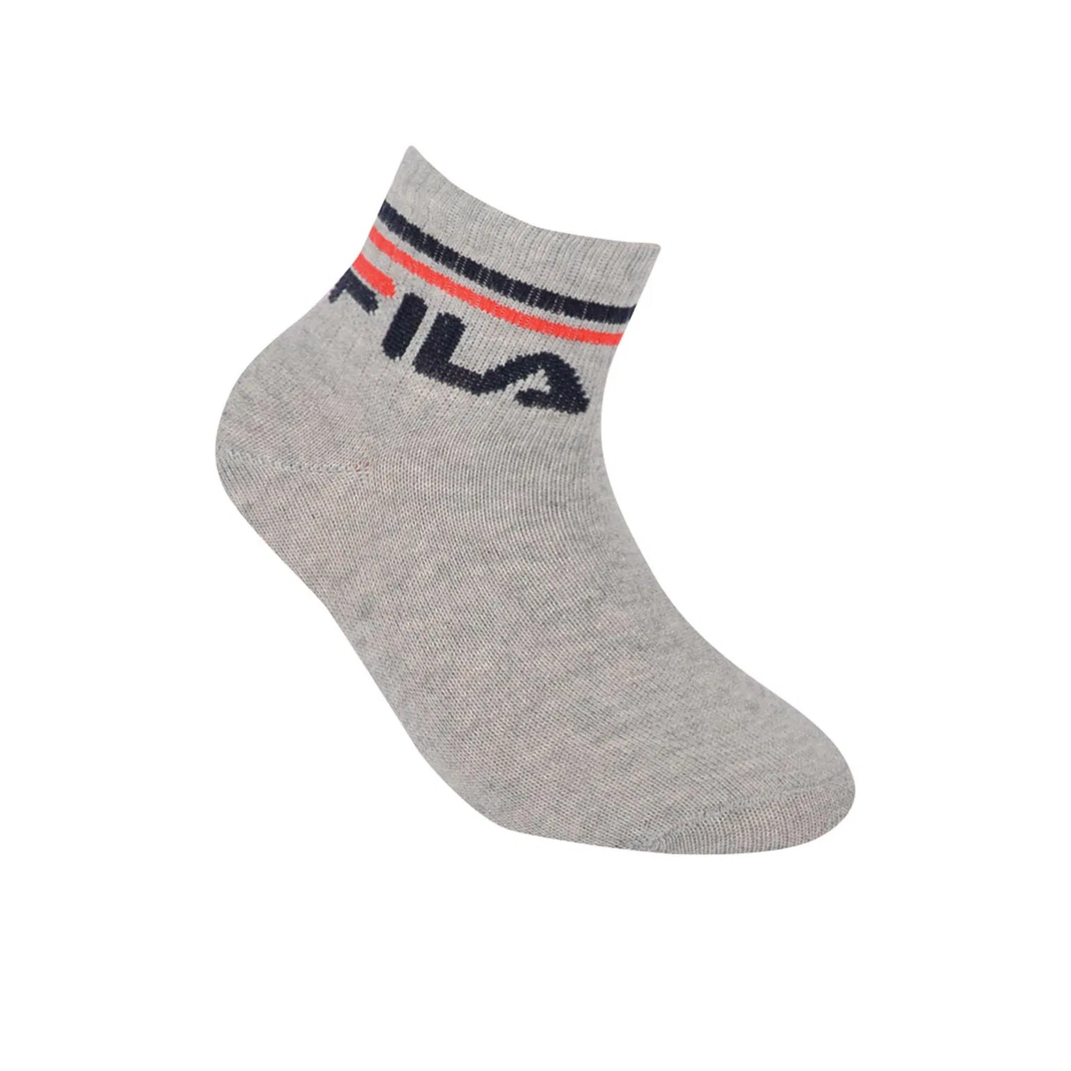 Детские носки Stretch-Quarter Junior Socks Fila, Bunt Petrolblau — фото 3