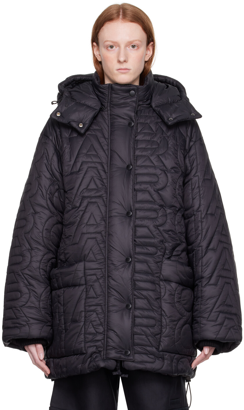 

Черный пуховик The Monogram Marc Jacobs