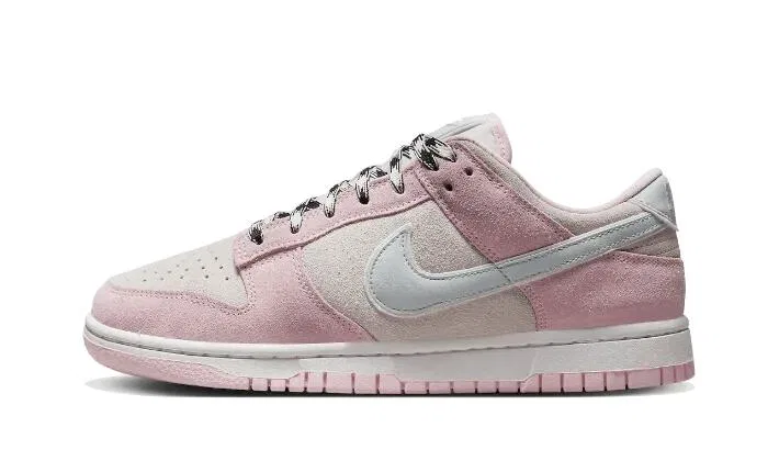 Детские кроссовки Nike Dunk Low LX, Pink Foam/Platinum