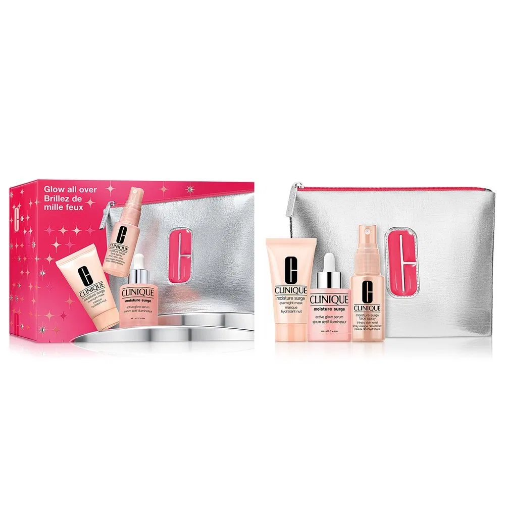 Набор косметики для лица Moisture Surge Set Clinique, Glow All Over