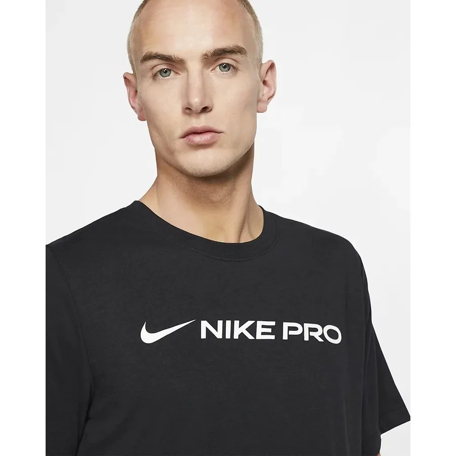 Футболка Nike Pro Dry Tee Cd8985-010, Черный — фото 2