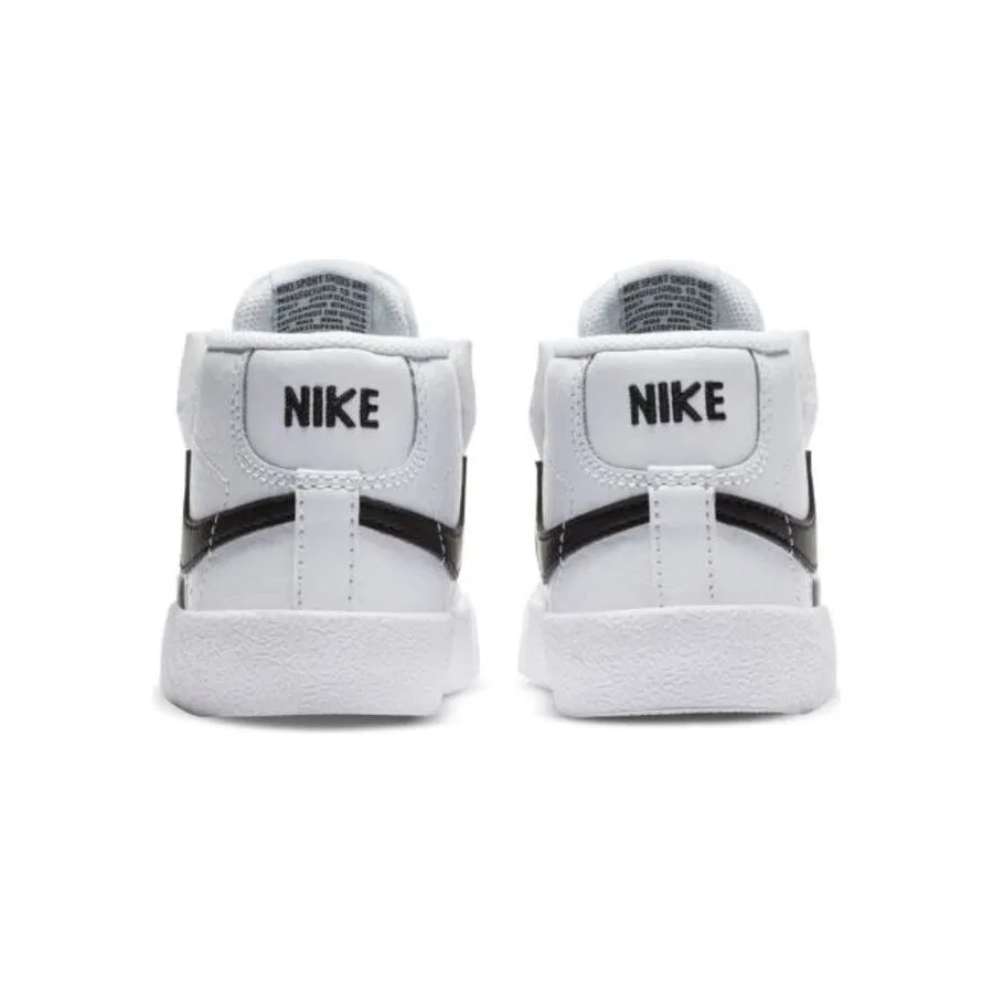 Детские кроссовки с коротким каблуком Nike Blazer Mid, Белый — фото 2
