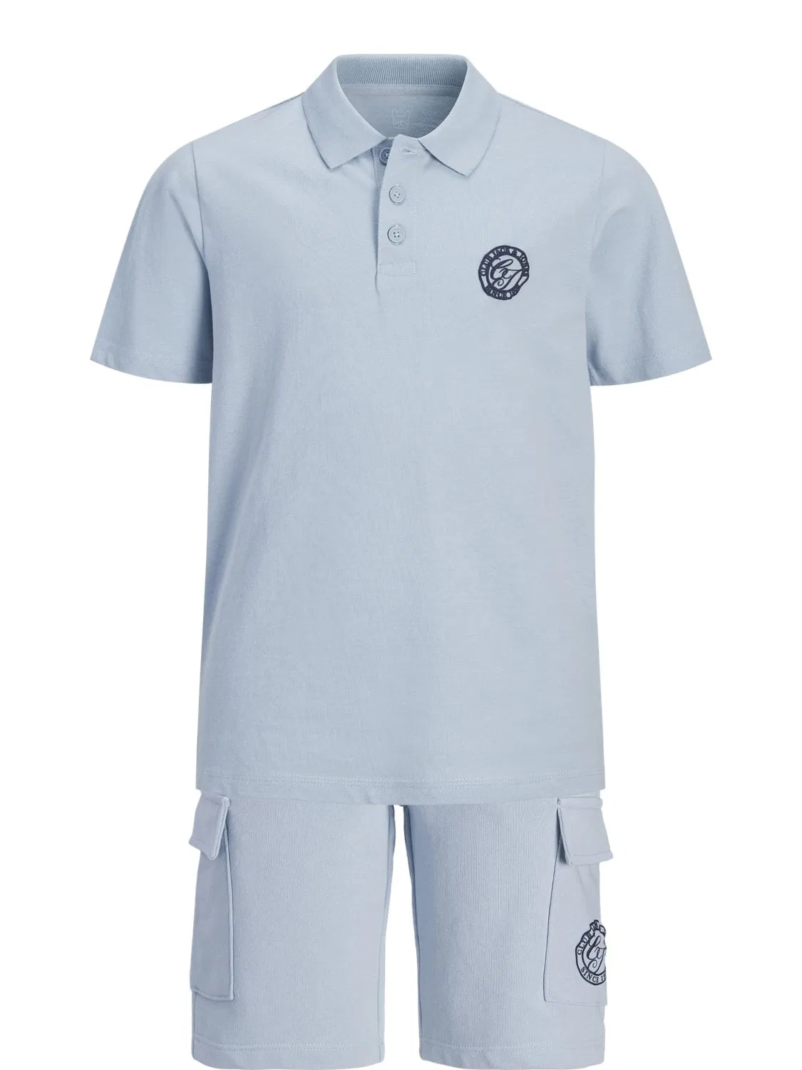 Комплект футболка и шорты JJALLIANCE Jack & Jones Junior, голубой