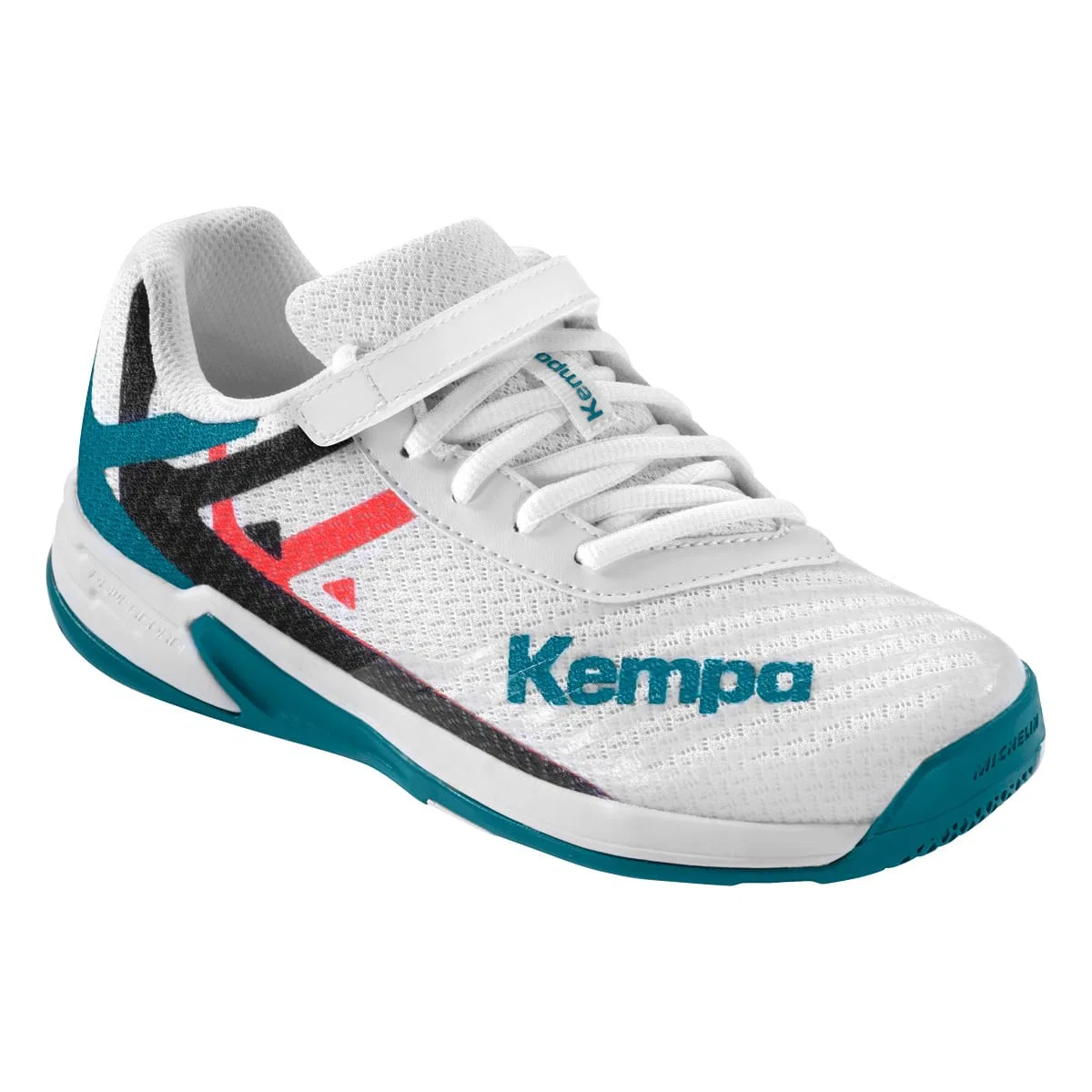 Детские кроссовки для зала Wing 2.0 Jr Kempa, weiß/rot/schwarz