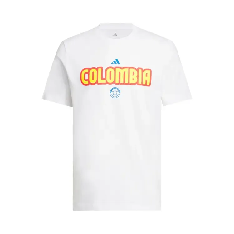 Футболка Adidas World Cup 26 Colombia Home Graphic Tee 'White'