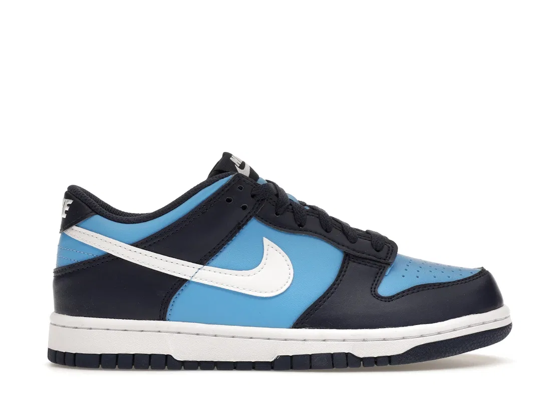 Детские кроссовки lifestyle Nike Dunk Low, University Blue/White