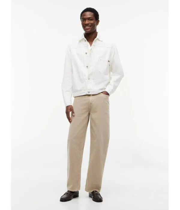 Мужская джинсовая куртка Regular Fit Tommy Hilfiger, белый — фото 2