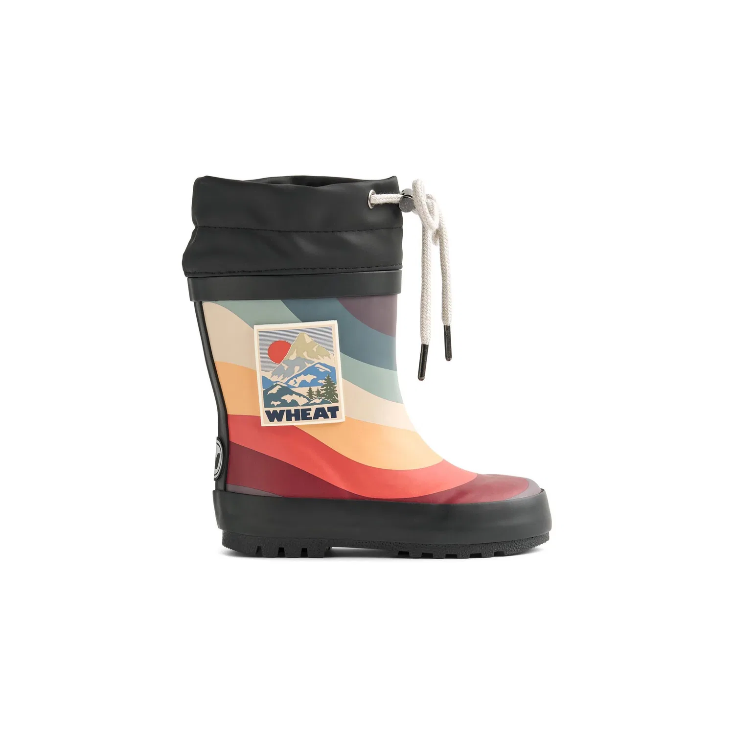 Детские резиновые сапоги с принтом WHEAT, Rainbow — фото 3