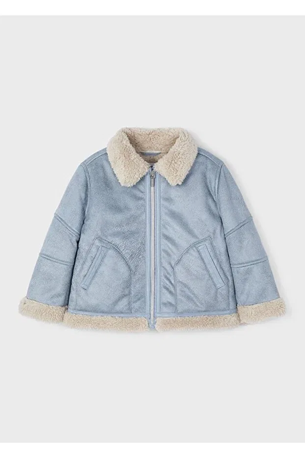 Детское пальто для девочек с длинным рукавом Napa Coat Mayoral, Blue