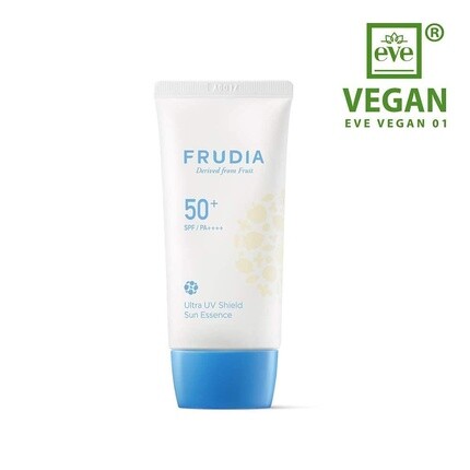 Welcos Sun Block Day Cream Essence Facial Spf Органический увлажняющий крем для лица 1,76 жидких унций, Frudia — фото 3