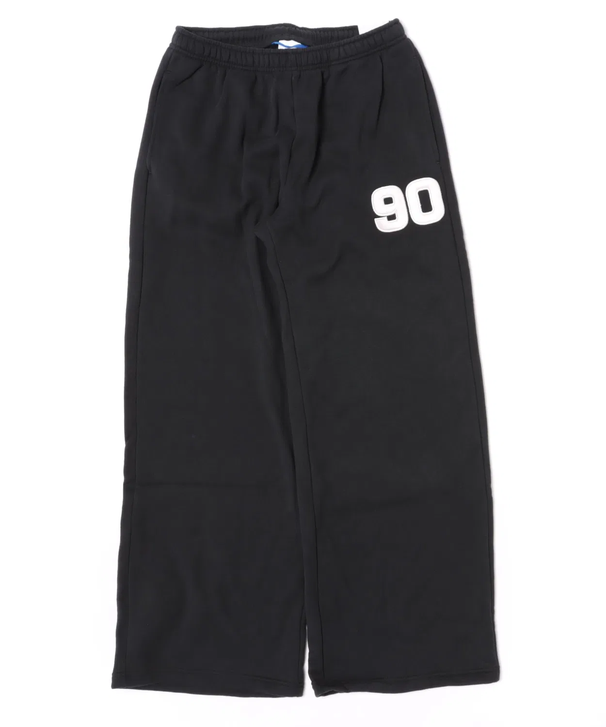 Женские широкие флисовые брюки с брендовым логотипом NIKE, модель Studio Fleece, Black