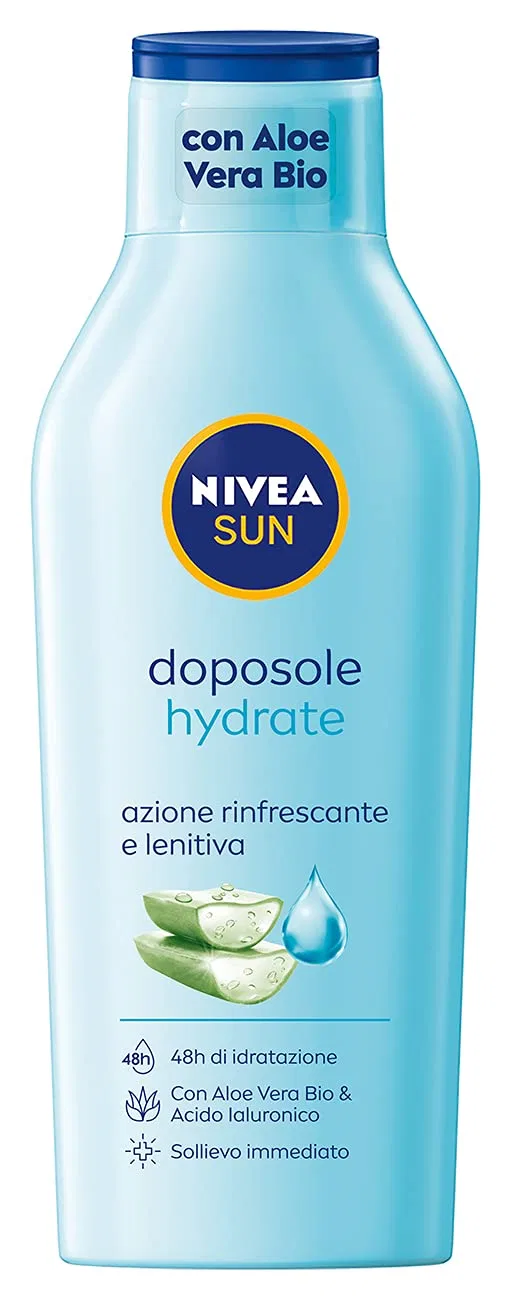 Молочко после загара с алоэ вера и гиалуроновой кислотой Nivea Sun, 400 мл