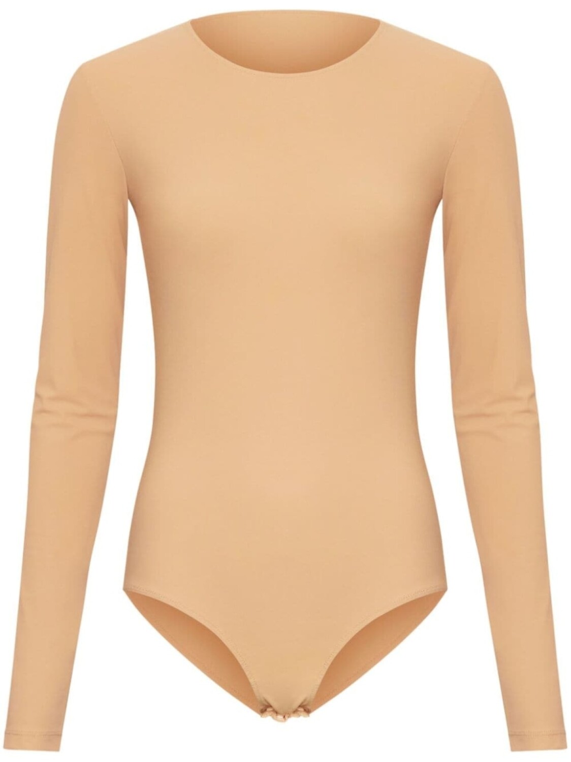 

MM6 Maison Margiela боди с длинными рукавами, нейтральный цвет