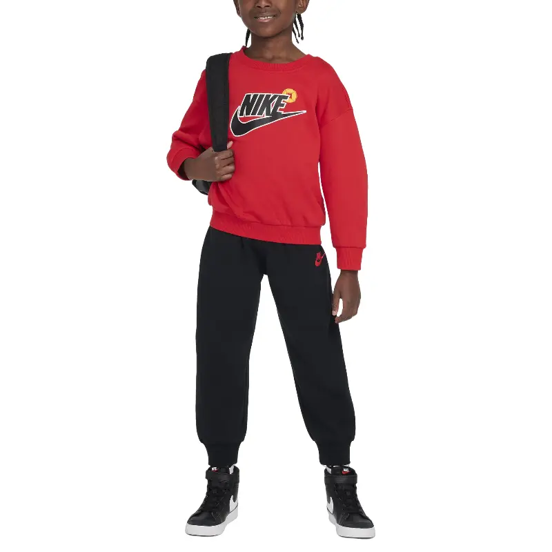 Nike Повседневная спортивная одежда red/black для детей 3-7 лет — фото 3
