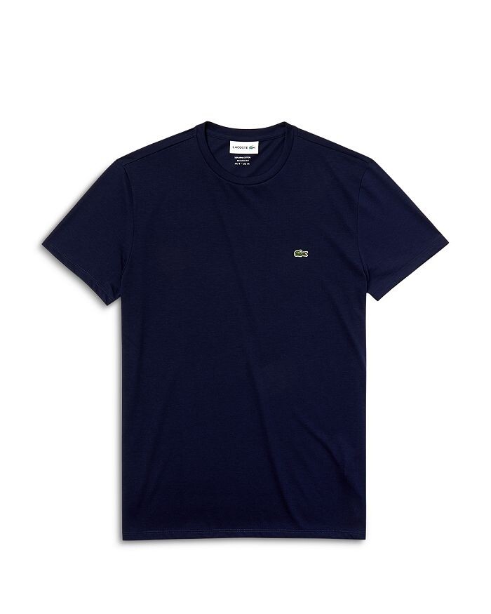Хлопковая футболка Pima с круглым вырезом Lacoste — фото 2