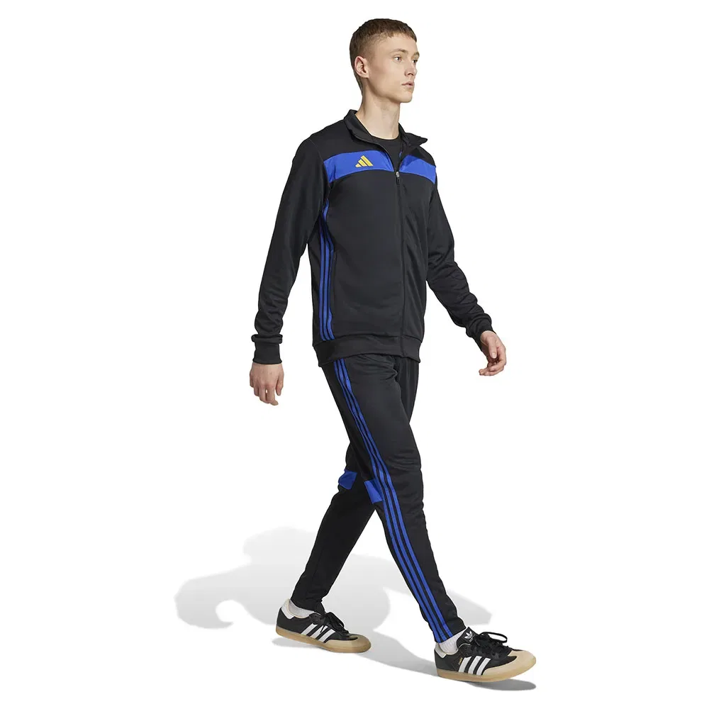 Мужской спортивный костюм с молнией Tiro 25 Essentials Adidas, Black — фото 3