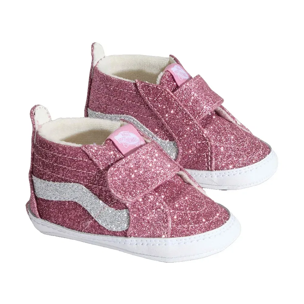 Детские кроссовки для девочек SK8-Hi Crib Vans, Pink