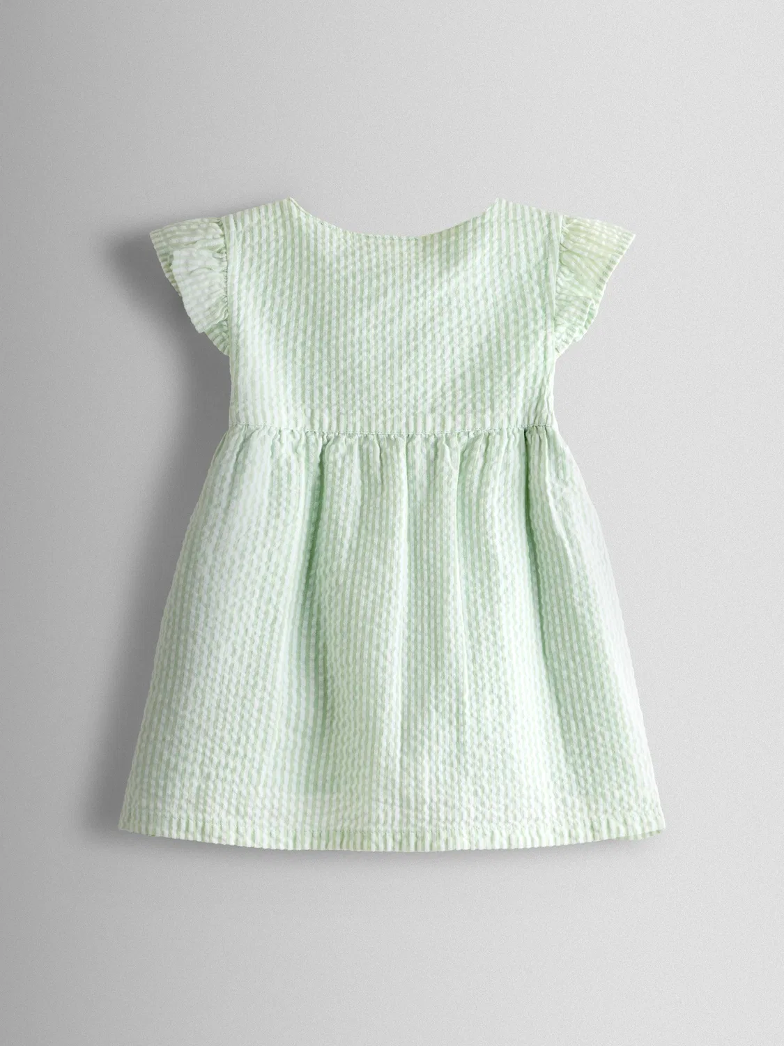 Платье с оборками и трусики, зеленая утка, JoJo Maman Bébé — фото 4