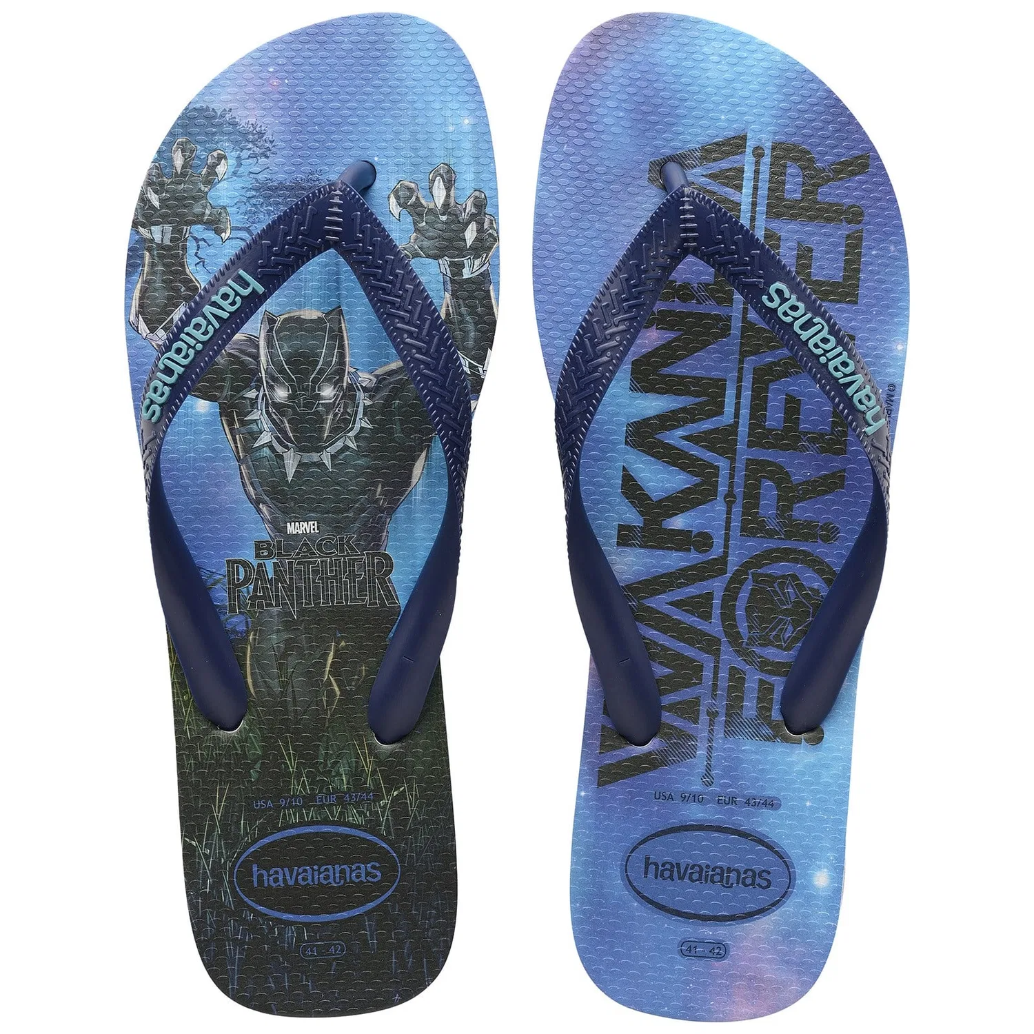 Шлепанцы Marvel Kinder Flip-Flops Havaianas, синий